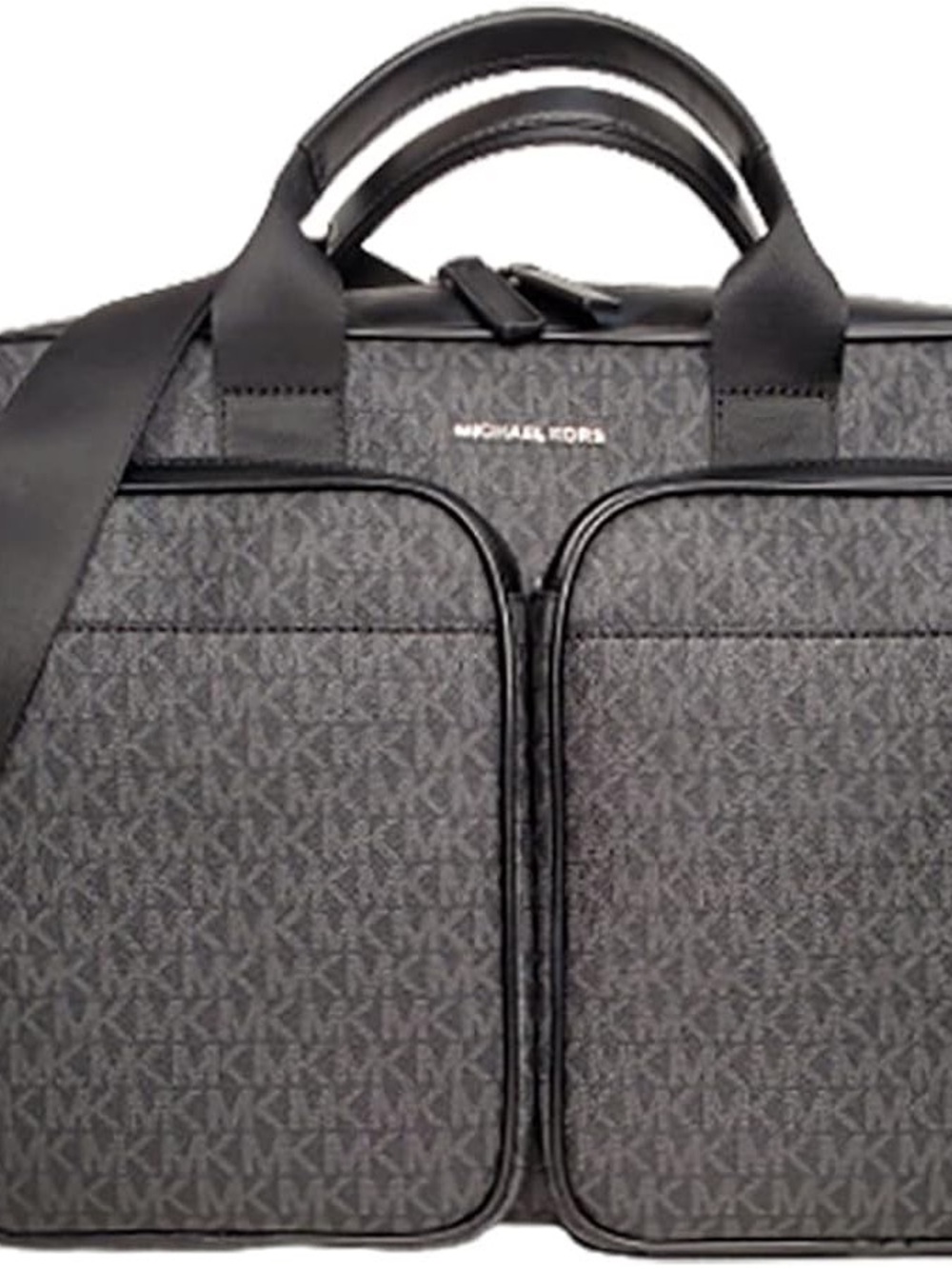 Michael Kors Men's cooper signature coated canvas Laptop Briefcase